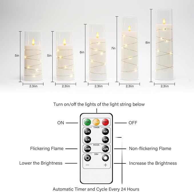 kakoya Flameless LED Candles - Image 5