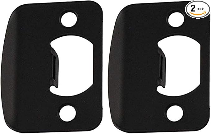Kwikset 883351012430 83796-019 Full Round Strike, Iron Black by Unknown