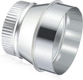 1 Pcs 6 Inch to 5 Inch Duct Reducer Increaser | Galvanized Steel Air Duct by Otoolling