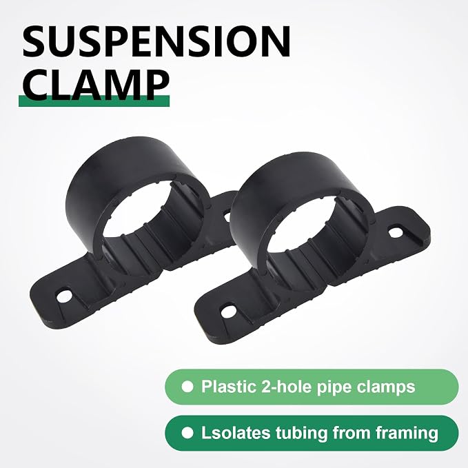 100 PCS 3/4 Inch Pipe Support Clamps – Heavy Duty PEX, Copper & CPVC Pipe - Image 2