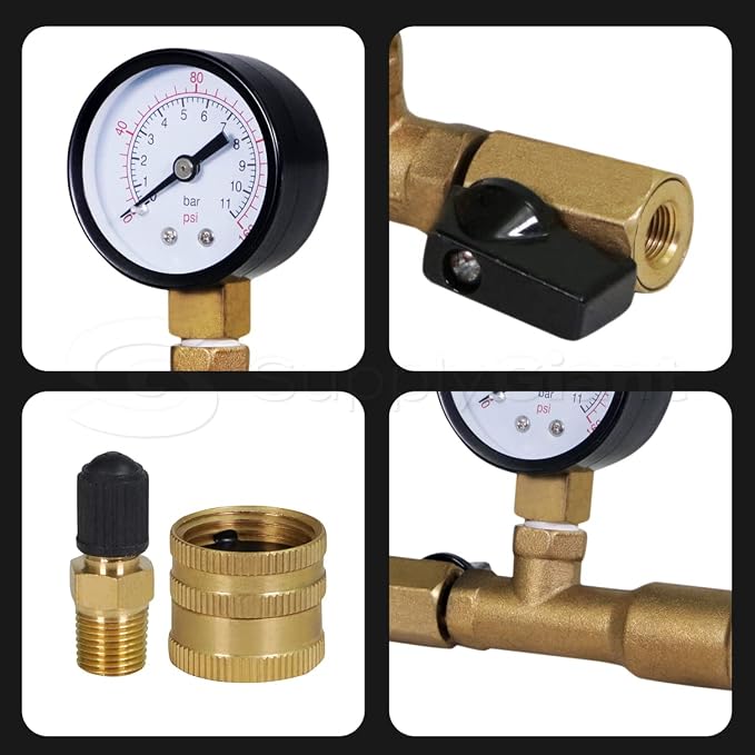 Supply Giant QUL 0-160 PSI Water Pressure Test Kit - Image 3