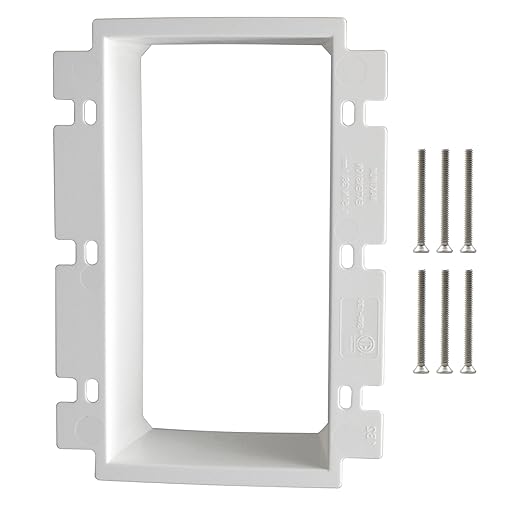 3-Gang Nonmetallic Outlet Box Extender, ETL Listed, 1 Pack | ETL Listed by AIRTAK