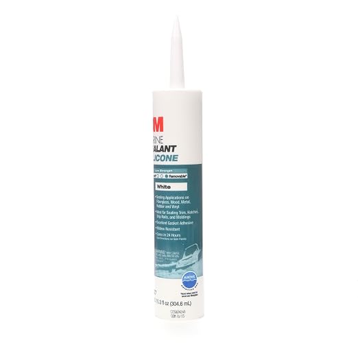 3M Marine Grade Silicone Sealant, 10.3 fl oz, Cartridge | - Image 2