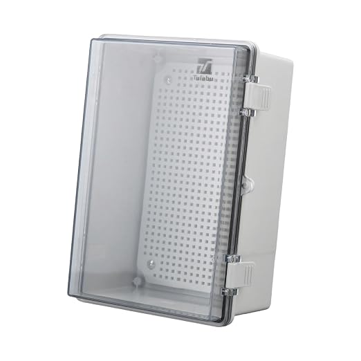 IP67 Waterproof Junction Box for Outdoor, 11.4"x7.5"x5.5" | Heavy Duty ABS by Tulabu