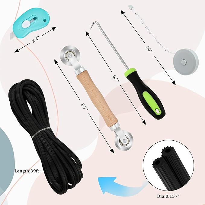 Windows Screen Replacement and Screen Door Repair Kit - Image 4