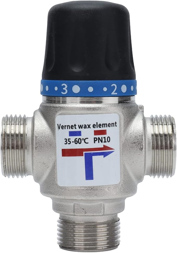 Thermostatic Mixing Valve, Shower Mixing Valve, 3 Way Valve Shower Mixing Valve - Image 7