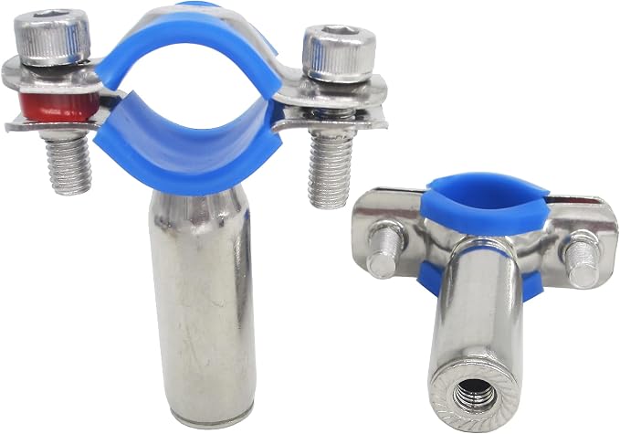 Stainless Steel Adjustable Pipe Clamp Bracket - Image 2