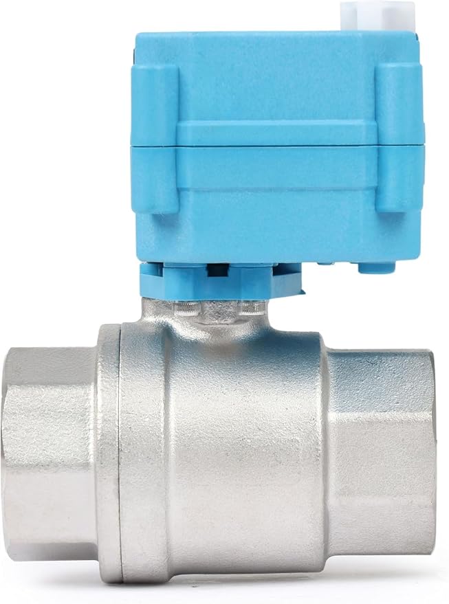 Motorized Ball Valve 1 in U.S. Solid 316 Stainless Steel IP67 Waterproof 9-24V - Image 4
