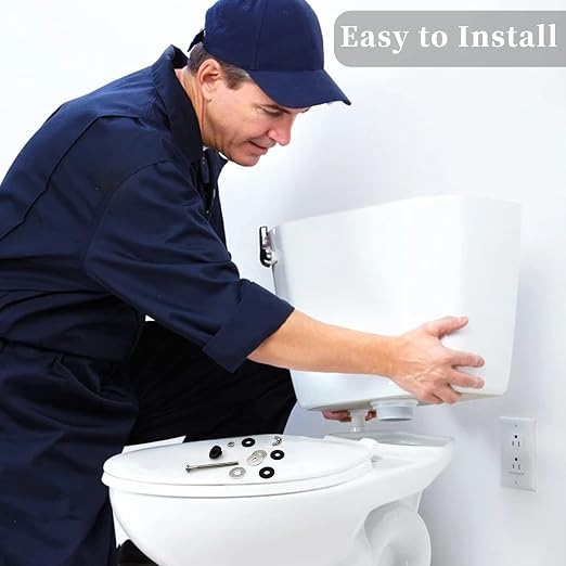 Universal Toilet Tank to Bowl Bolts Kit, Heavy Duty Toilet Bolts, Waterproof - Image 6