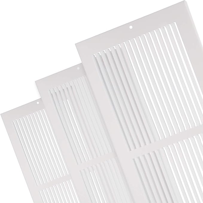 Imperial RG0033 Louvered Steel Painted Baseboard Return Air Grille, 14 x 6-Inch - Image 2