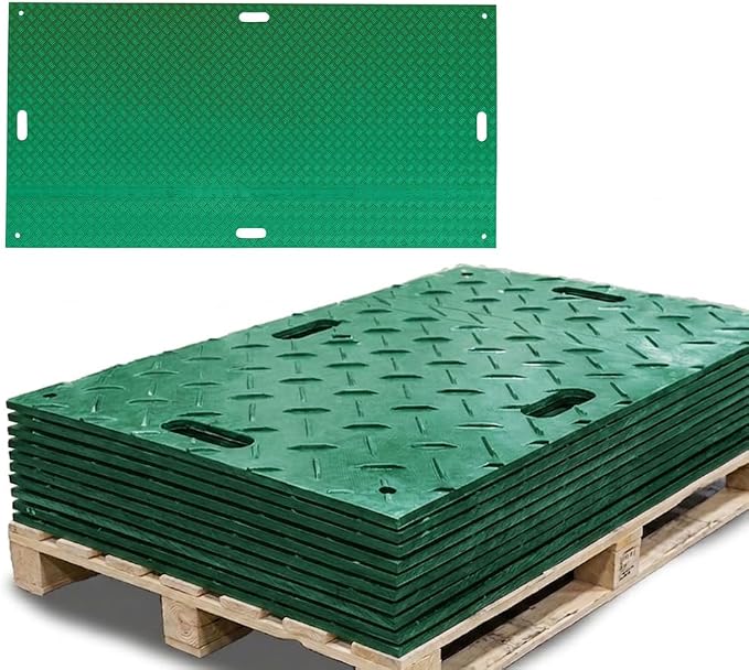 5 Pk 3' x 8' Green Ground Protection Mats by MyteeProducts