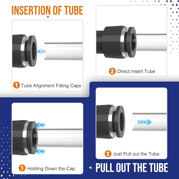 5/16”OD 8mm Push to Connect Fittings - Image 4