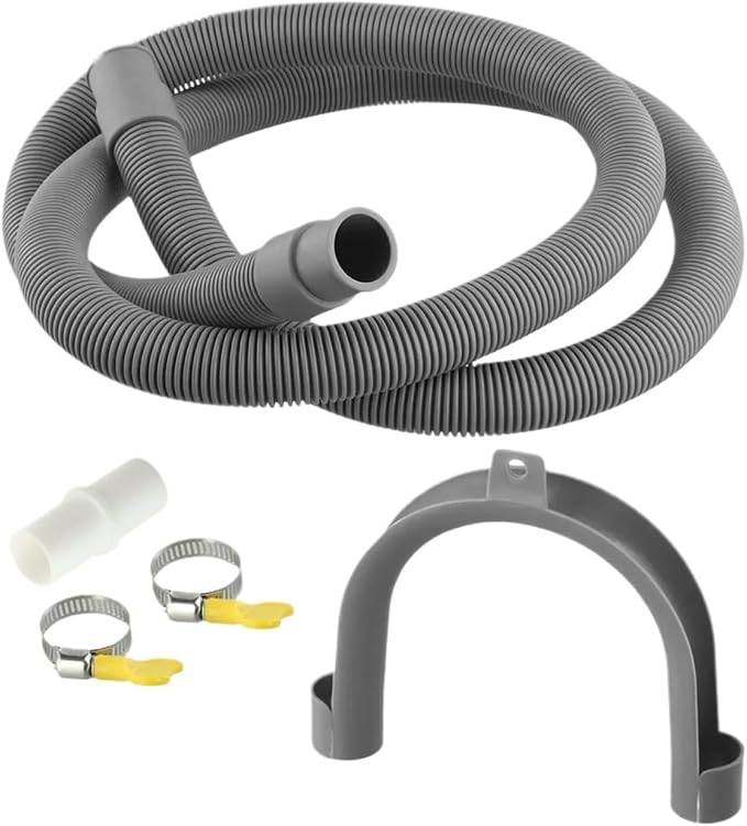 1.5/2/3M Washing Machine Drain Hose, Universal Extension Pipe - Image 2