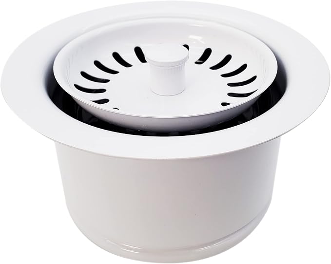 Westbrass D2082S-50 3-1/2" Extra-Deep Collar Kitchen Sink Waste Disposal Flange - Image 3