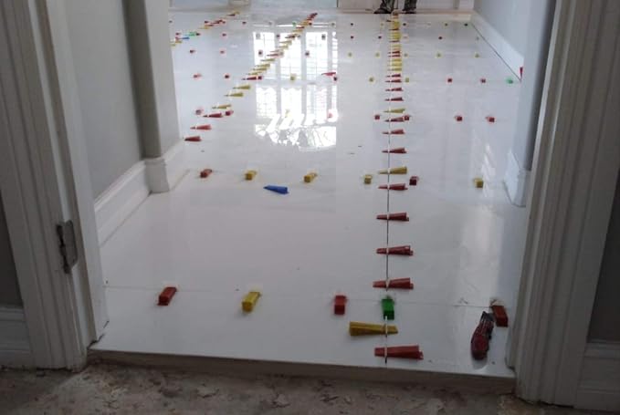 Tile Leveling System – 300 Tile Spacers & 300 Reusable Wedges – Perfect - Image 7