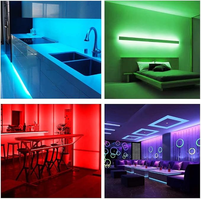 DAYBETTER Led Strip Lights 200ft, RGB Led Light Strip - Image 7