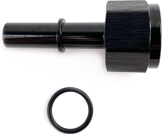 Aluminum 6AN Female to 5/16 SAE Quick Disconnect Push-On EFI Hose Fitting by Unknown