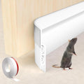 KNEELISA 39" White Under Door Draft Stopper Interior by KNEELISA