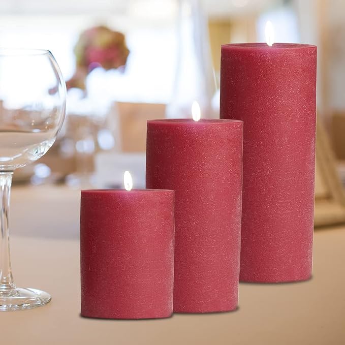 BASK Mottled Pillar Candles - Image 7