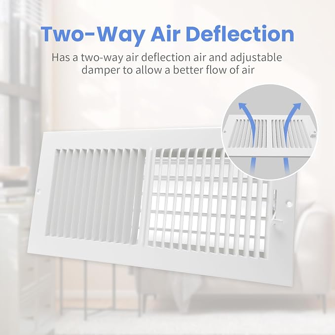 14 x 6 Inch Air Vent Covers for Wall or Ceiling - Image 4