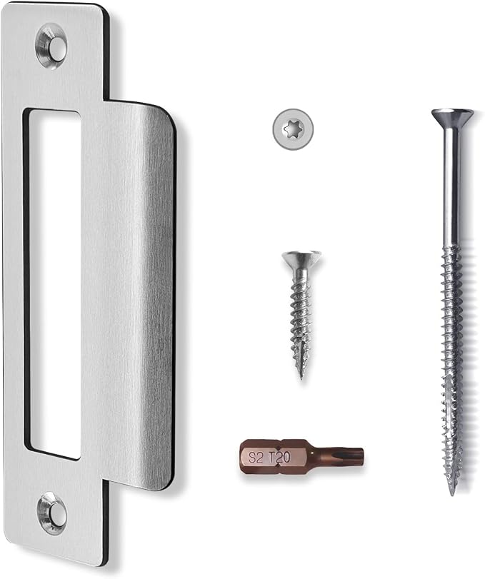 Oversized Strike Plate for Shifting Doors or Mortise Locks | Taller Opening for by MOSECYOU