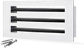 16x6 Modern AC Vent Cover, Decorative Air Vent Register Grille by Soknockk