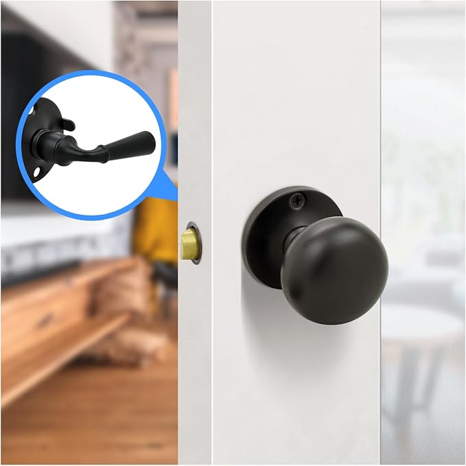 Nuk3y Storm Series Solid Brass Screen Storm Door Latch - Image 2