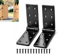 Fence Hinges for Outdoor Wood Gates Heavy Duty, 270°Solid Folding Butt Hinges by Unknown