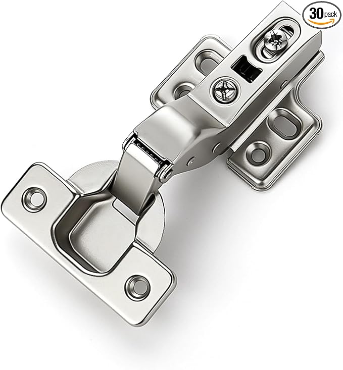 HOME EDIT 15 Pairs 30 Pack European Insert Soft Close Cabinet Hinges | by Unknown