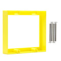 3/4” Yellow Double Gang Outlet Extender – Fits Recessed or Protruding by AIRTAK