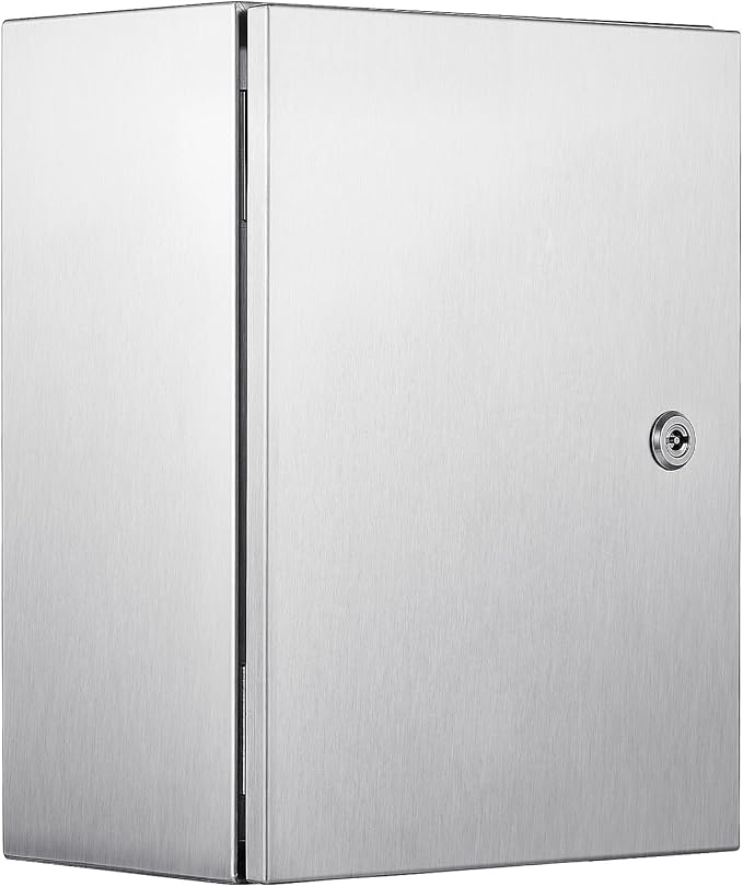 Steel Electrical Box 16" x 12" x 8" Electrical Enclosure Box 304 Stainless - Image 9