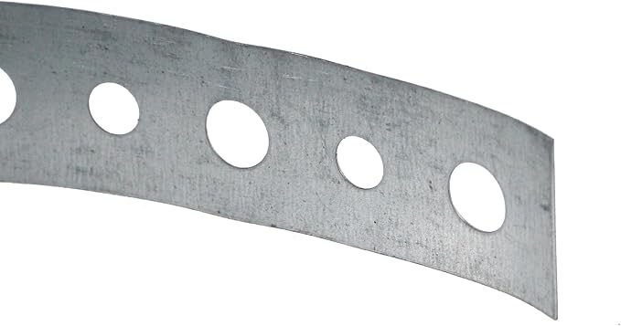 Galvanized Metal Pipe Strap 10-Feet Bendable Pipe Hanger | Thin Metal Strapping - Image 5