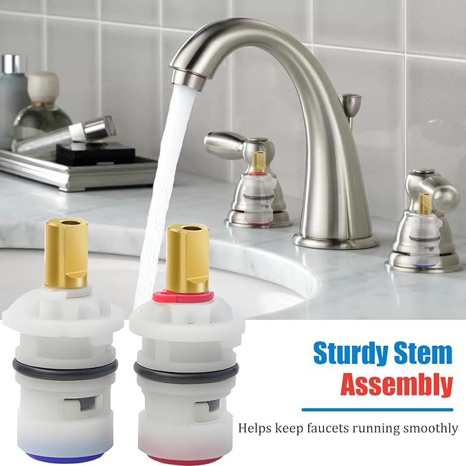 Ceramic Stem Disc Faucet Cartridge Replacement Fits - Image 5