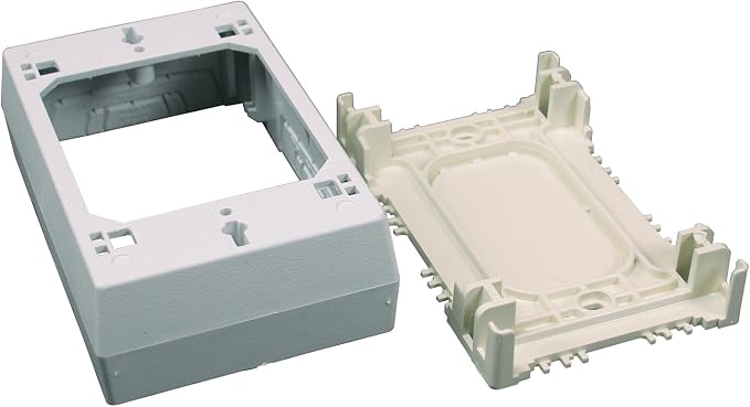 Legrand Wiremold Nonmetallic Raceway 1 Gang Deep Electrical Box White 1pk | by Legrand-Wiremold