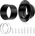 Hon&Guan Dryer Vent Connector, High Quality Iron Twist Lock Dryer Vent Wall by HonGuan