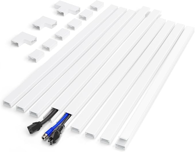 132in Cord Hider Kit, Self-Adhesive Cord Cover by YCLYC