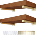 AddGrace Industrial Black Shelf Brackets 10 Inch L Brackets by AddGrace