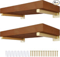 AddGrace Industrial Black Shelf Brackets 8 Inch L Brackets by AddGrace