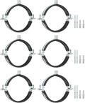 uxcell 10 Pcs Adjustable Pipe Bracket Clamp by uxcell