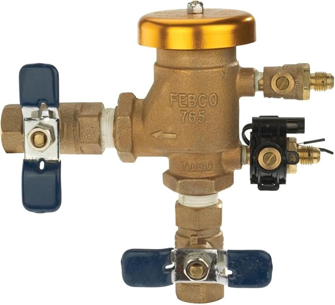 Febco 765 Series 1/2" Bronze Pressure Vacuum Breaker Backflow Preventer - Image 2