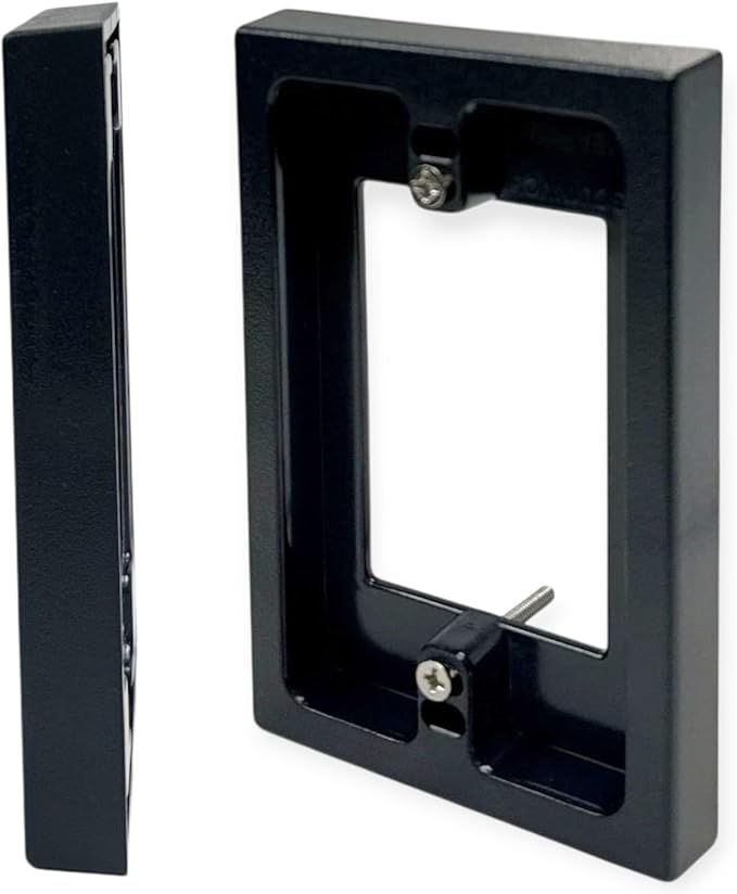 iMBAPrice BES1-BK Black Electrical Box Extender 5 Pack, 1-Gang 5/8" - Image 3