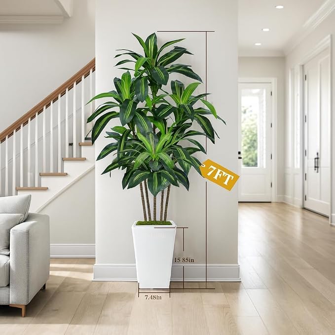 Flydeer 7FT Artificial Dracaena Tree - Image 2