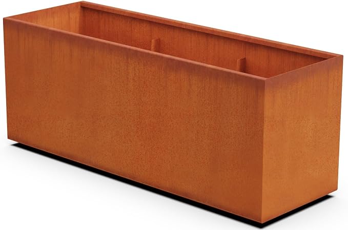 Large Rectangular Planters for Outdoor Plants by Plantercraft