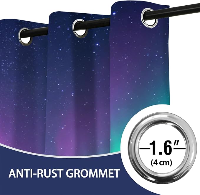 Aurora Ice Lake Blackout Curtains - Image 7