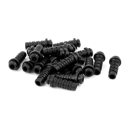 uxcell 20pcs 20Pack Strain Relief Cord Boot Protector Cable Sleeve 27x8x5mm | by uxcell