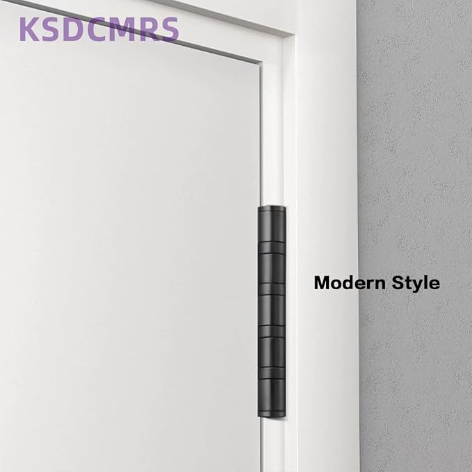 4" Matte Black Ball Bearing Stainless Door Hinges, 3 Pack | Heavy duty 101.6mm - Image 5