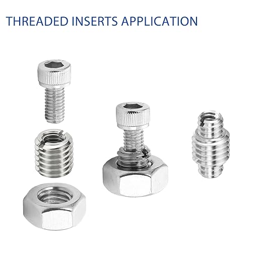 10Pcs Thread Adapter Sleeve Reducing Nut, M6 M to M4 F, 9.5mm Length | M6 x 1 - Image 6