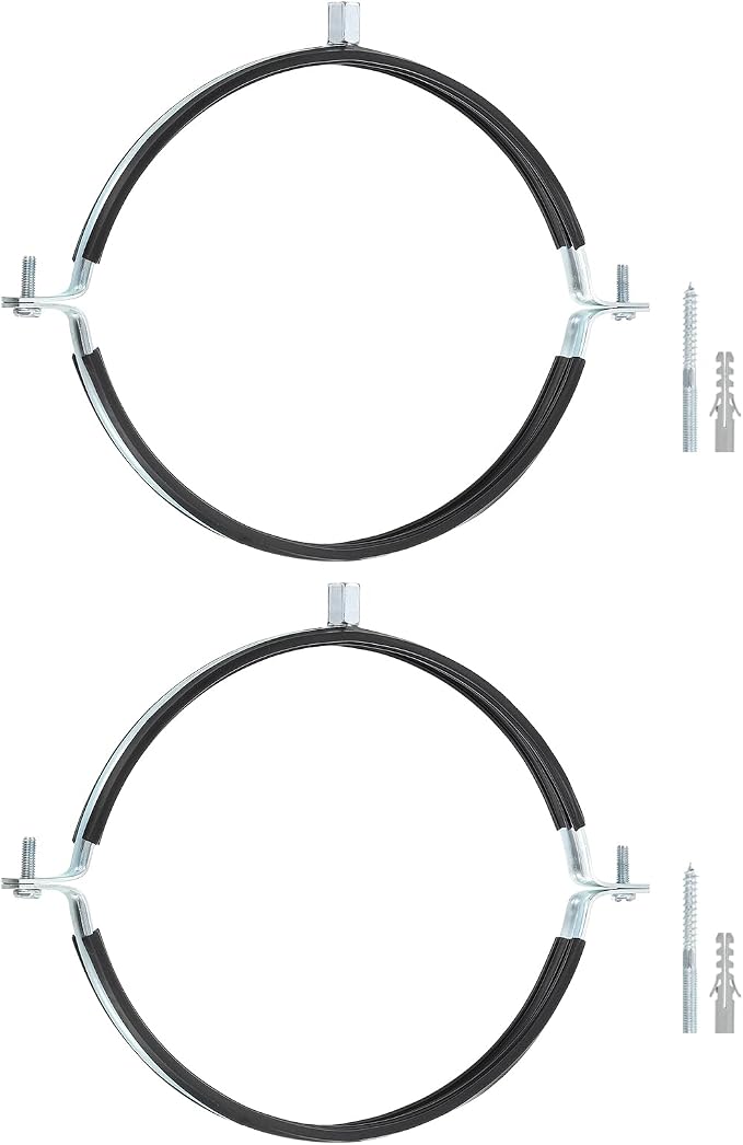 uxcell 2 Pcs Adjustable Pipe Bracket Clamp by uxcell