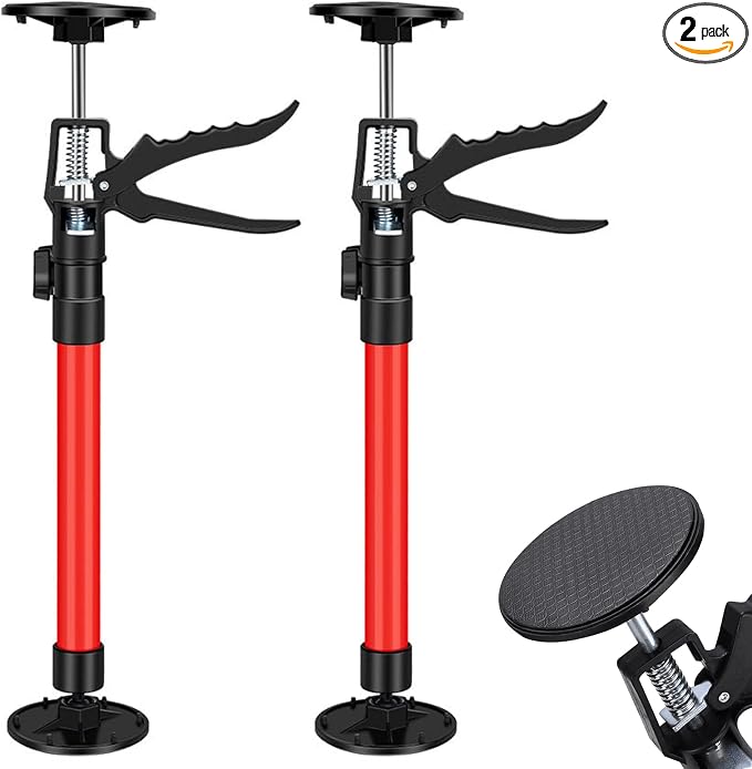 2Pack Adjustable Support Pole, Cabinet Jacks by LIIAMOAR