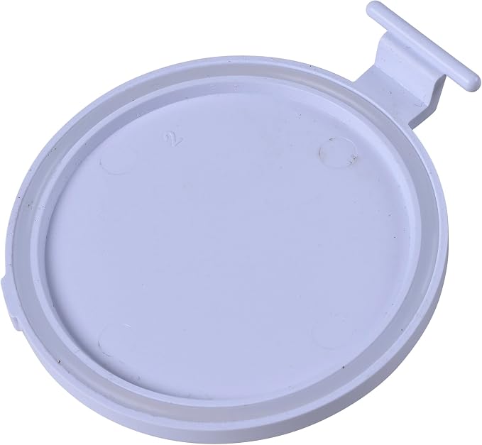 Oatey 43924 3 in. White PVC Backwater Flapper - Image 2